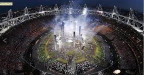 Olympics opening at London 2012